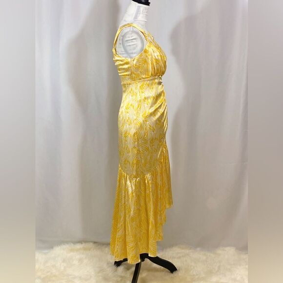 Cinq A Sept Silk Midi Dress size 0 - Picture 10 of 12